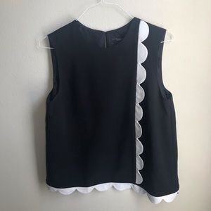 Victoria Beckham for Target | Scalloped Tank Top